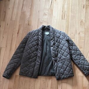 Wilfred Quilted Brown Jacket